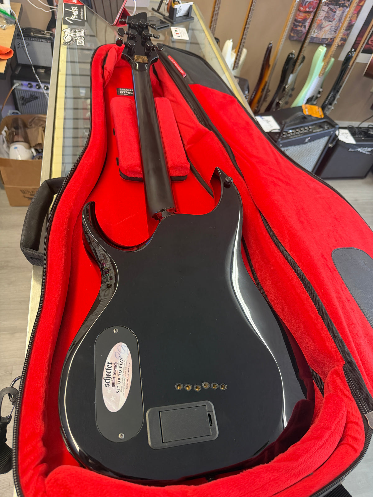 2024 Schecter Sunset-6 Red Dawn