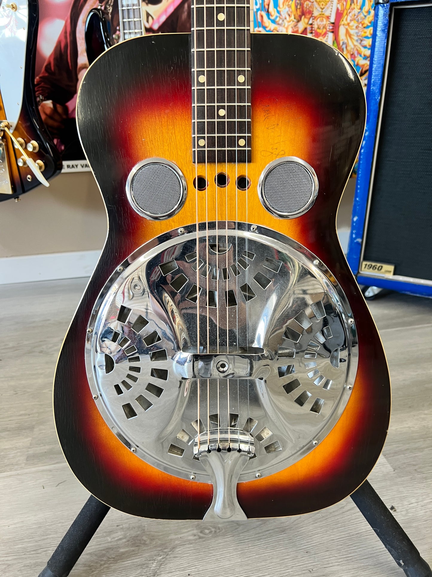 1978 Dobro Model 60D round-neck resonator guitar (Made in U.S.A.)