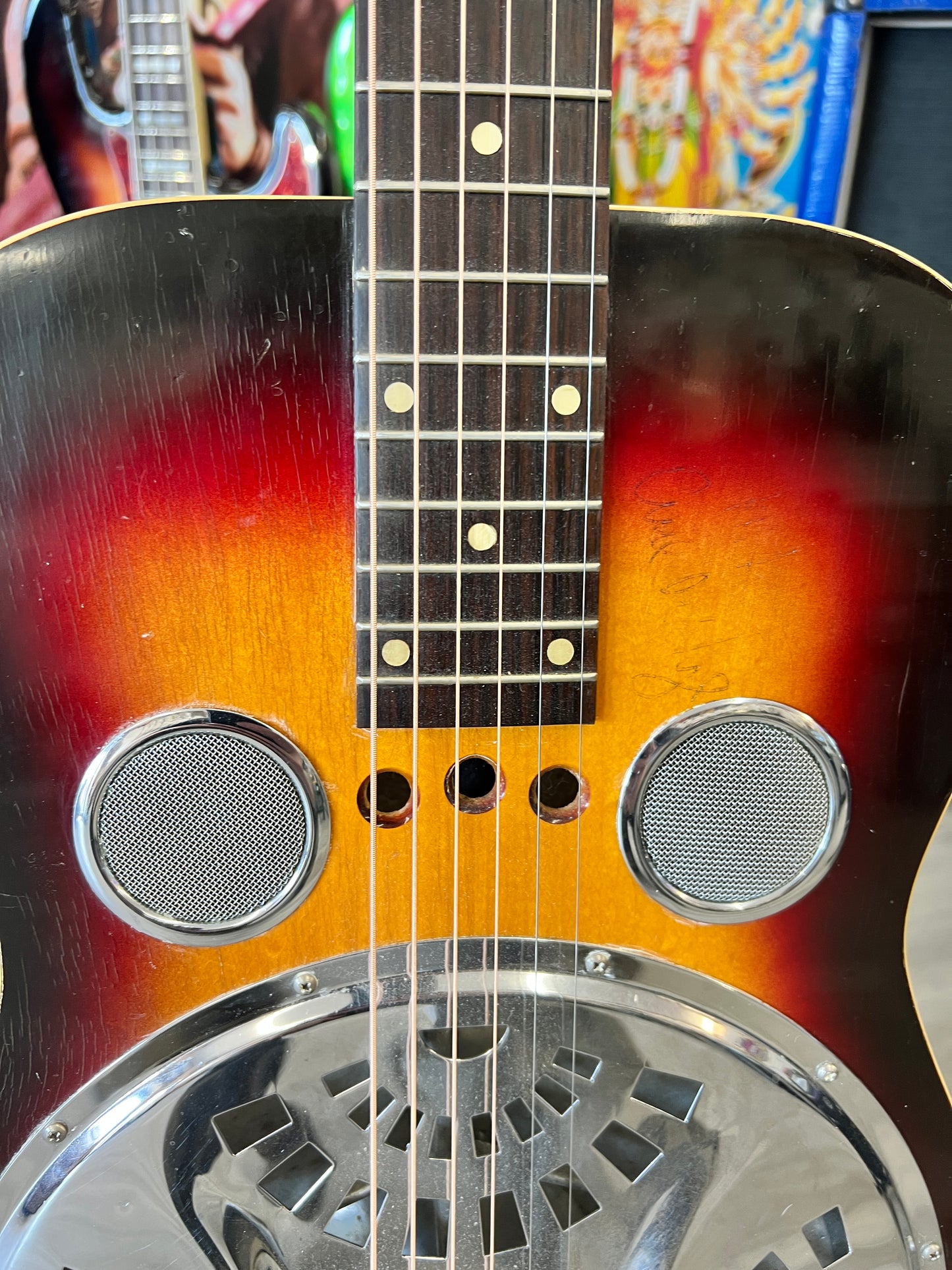 1978 Dobro Model 60D round-neck resonator guitar (Made in U.S.A.)
