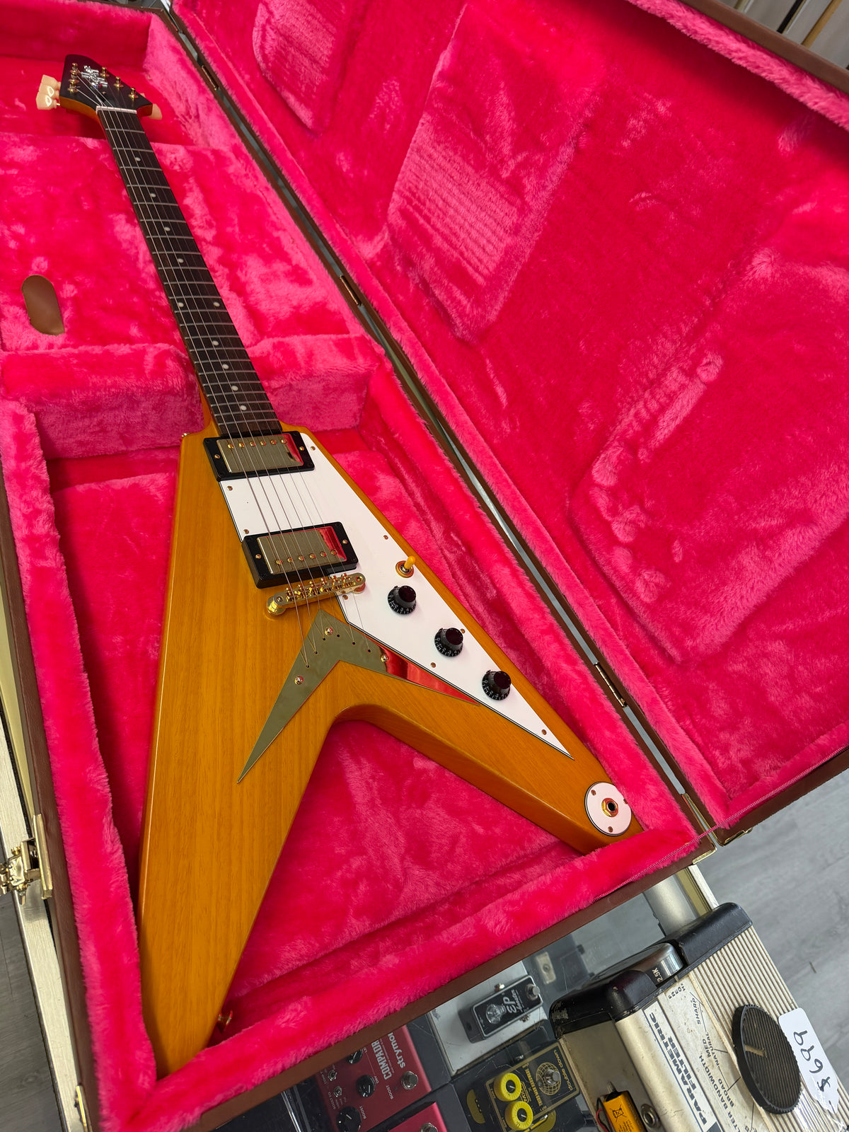 2022 Epiphone '58 Korina Flying V Reissue