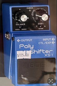 Boss XS-1 Poly Shifter