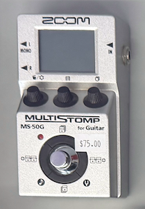 Zoom MS-50G MultiStomp